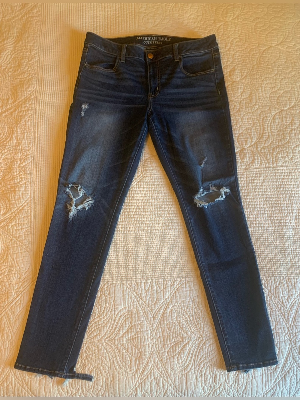 American Eagle Outfitters "AEO Denim X Café" Super Super Stretch Jeggings